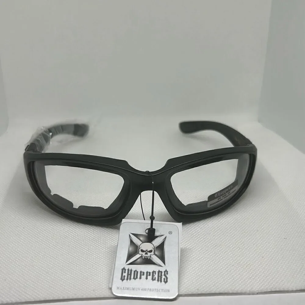 Choppers Padded Clear Lens Sunglasses